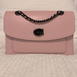 Coach Chain Turn-Lock Flap Bag in Aurora
